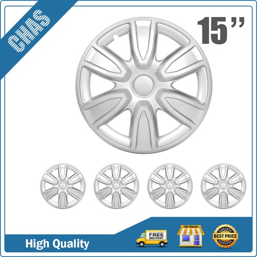 Set silver full hub - 15",